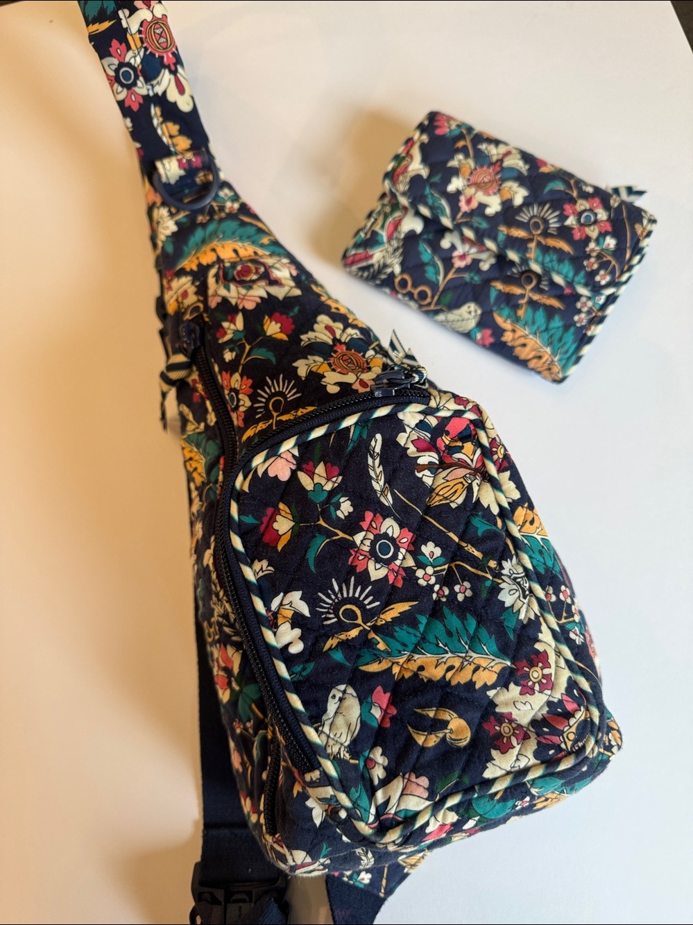Vera Bradley X Harry Potter Home to Hogwarts mini sling crossover bag and wallet